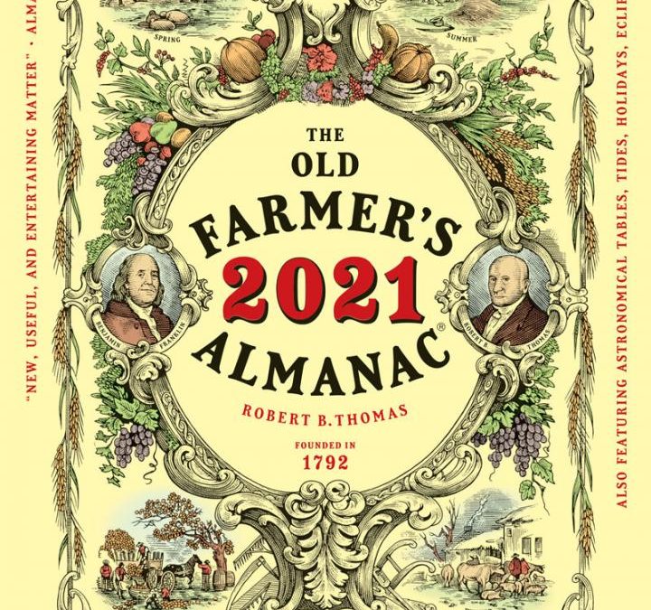 Celebrating the birthday of Robert Thomas, founder of the Old Farmer’s Almanac